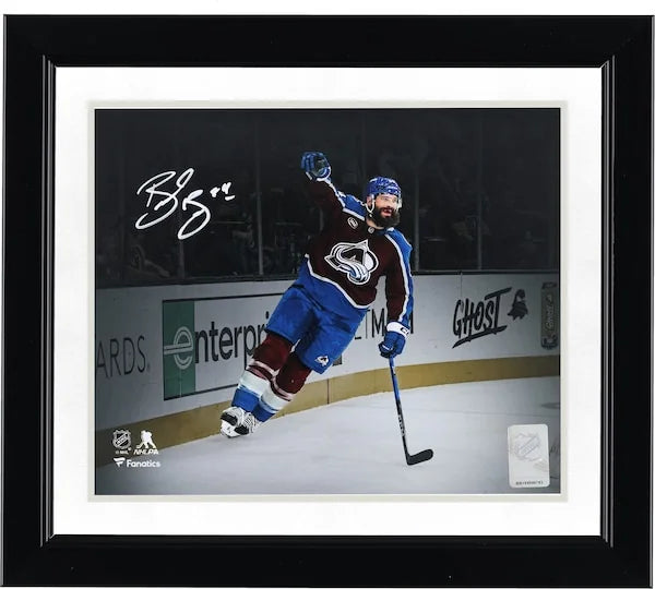 Brent Burns Signed Colorado Avalanche 8 x 10 Photograph | Jersey Celebration
