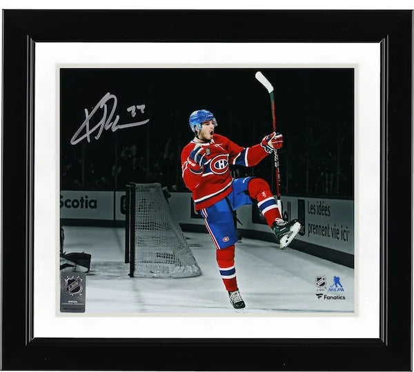 Kirby Dach Signed 8 x 10 Photograph | Montreal Canadiens Jersey