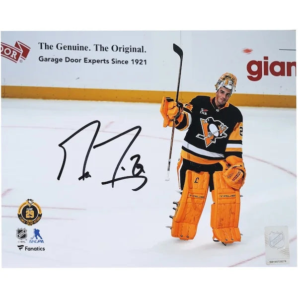 Marc-Andre Fleury Signed 8 x 10 Return to Pittsburgh Photo | Penguins