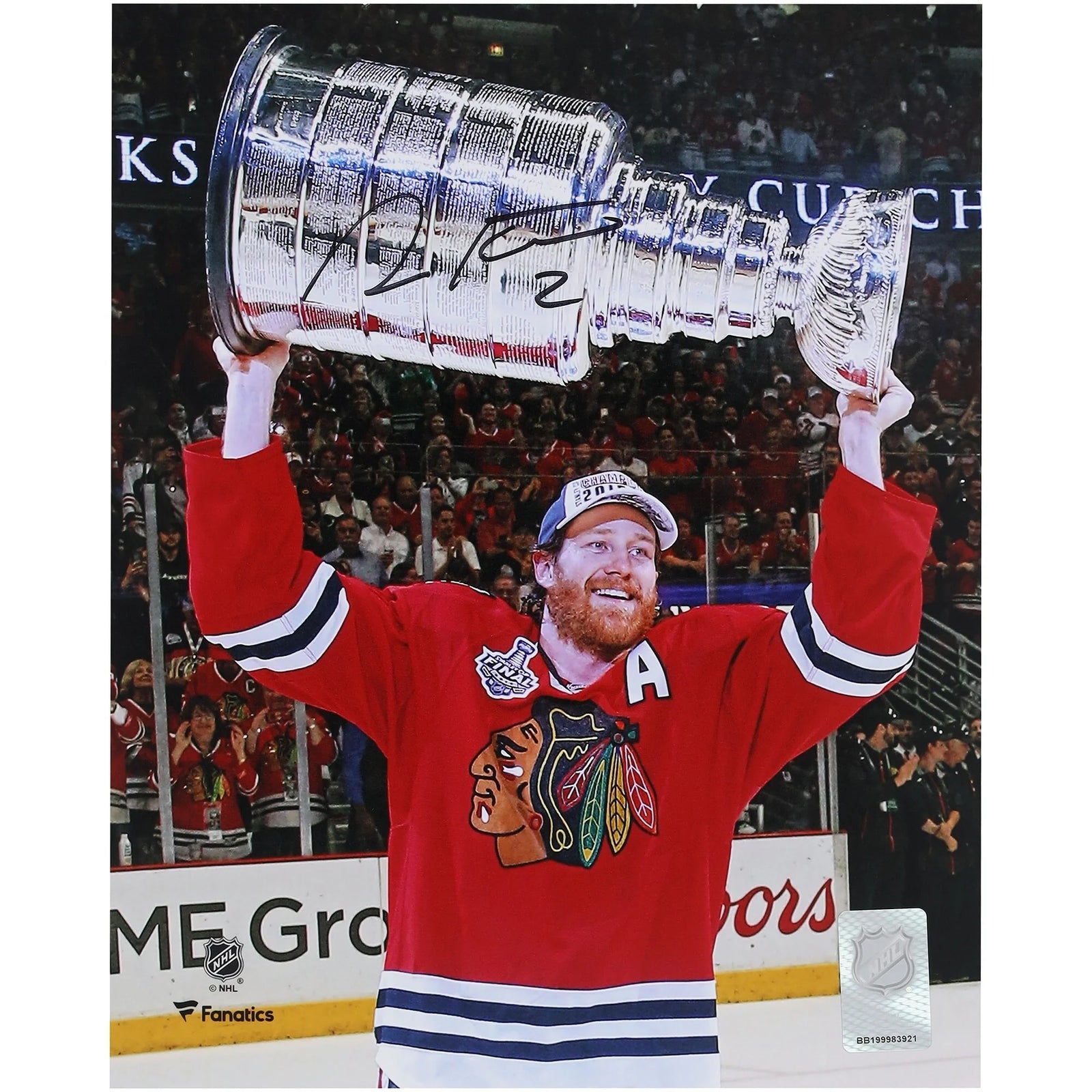 Duncan Keith Signed 8 x 10 Photograph | 2015 Stanley Cup Champions