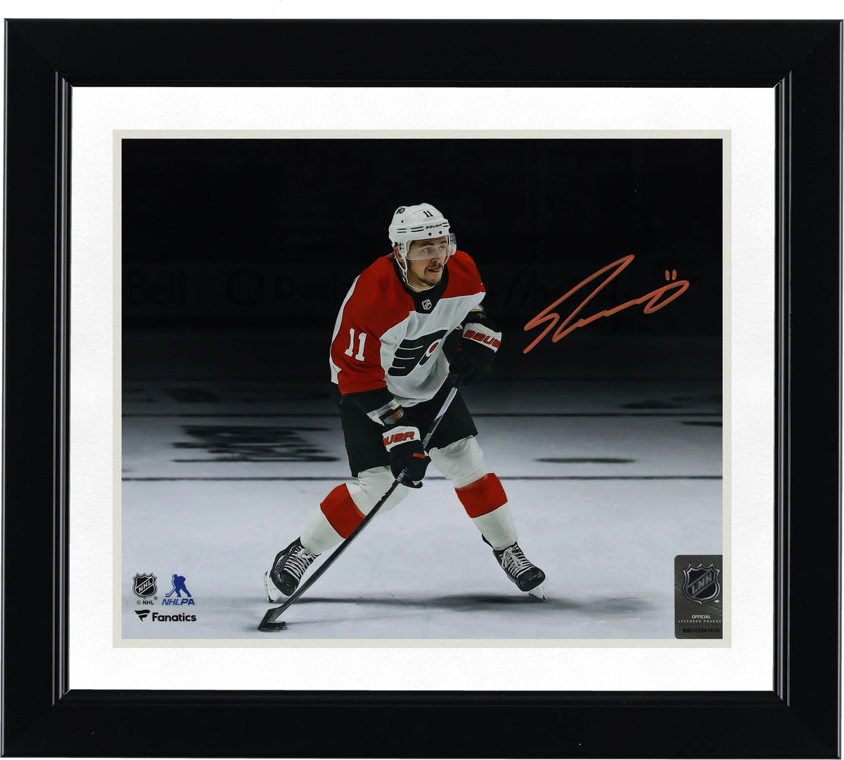 Travis Konecny Signed Philadelphia Flyers 8 x 10 Photograph | Authenticated