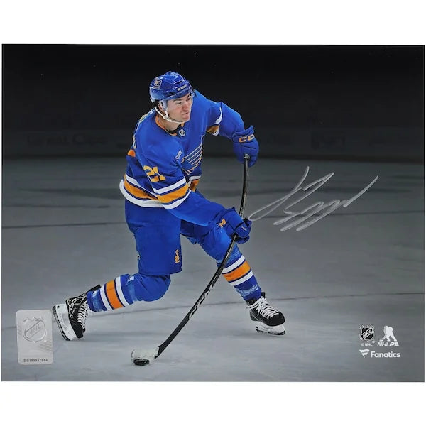 Jimmy Snuggerud Signed St. Louis Blues 8 x 10 Photo | Authenticated