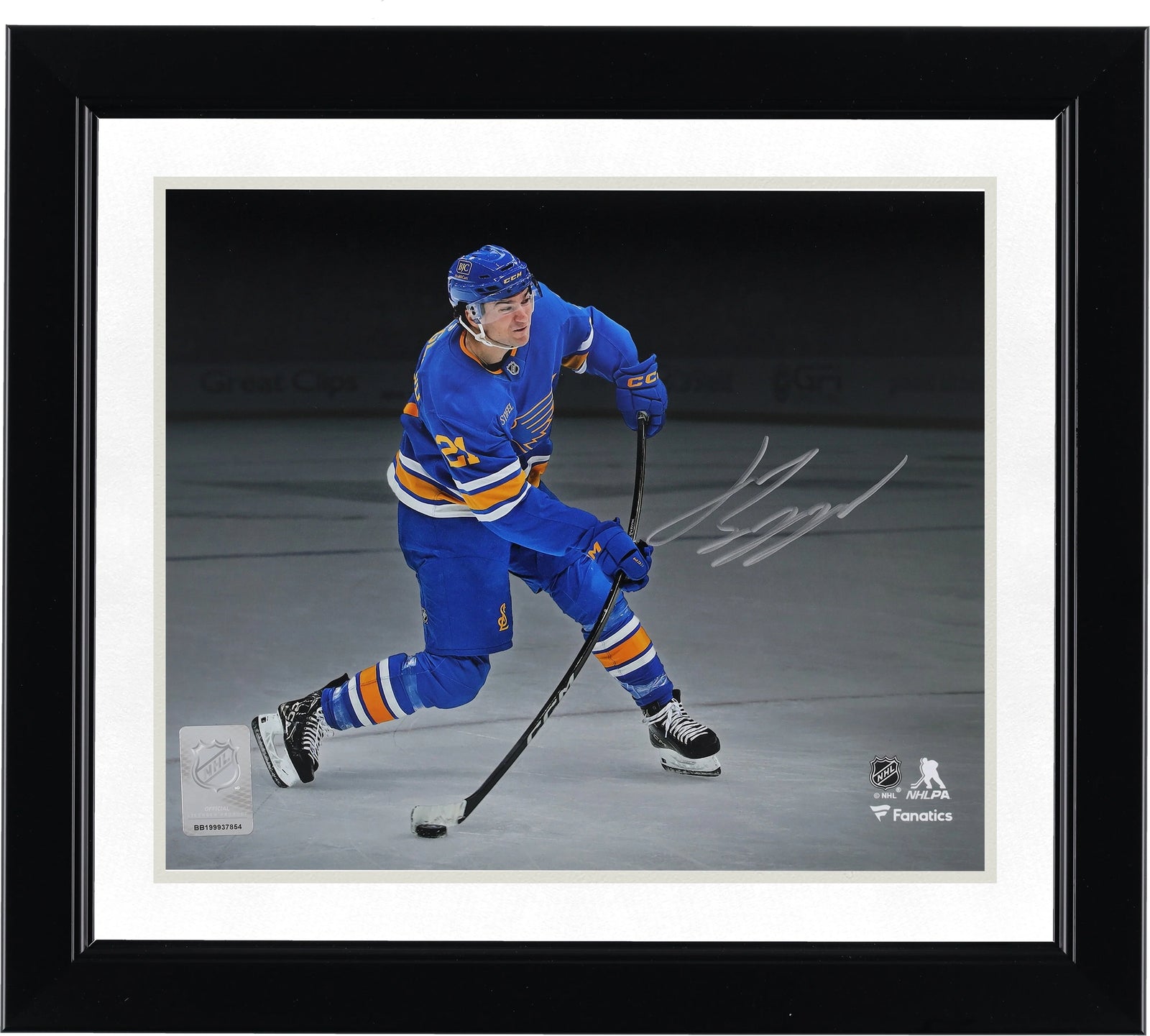 Jimmy Snuggerud Signed St. Louis Blues 8 x 10 Photo | Authenticated