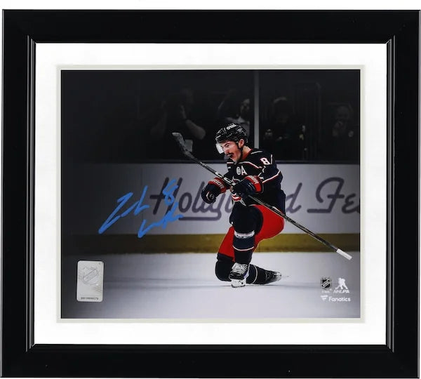 Zach Werenski Signed 8 x 10 Photograph | Columbus Blue Jackets