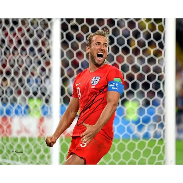 2018 Harry Kane Signed 8 x 10 World Cup Photograph | England