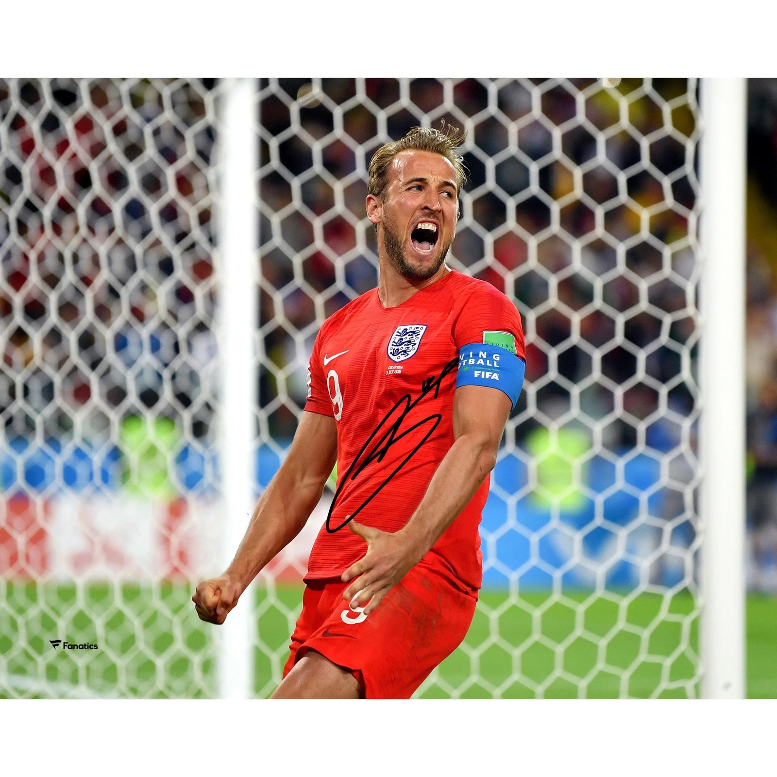 2018 Harry Kane Signed 8 x 10 World Cup Photograph | England
