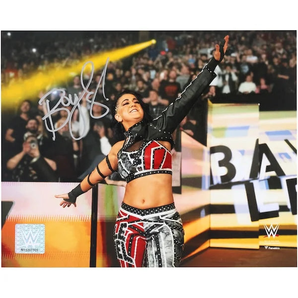 Bayley Signed 8 x 10 Entrance Photo | WWE Authenticated