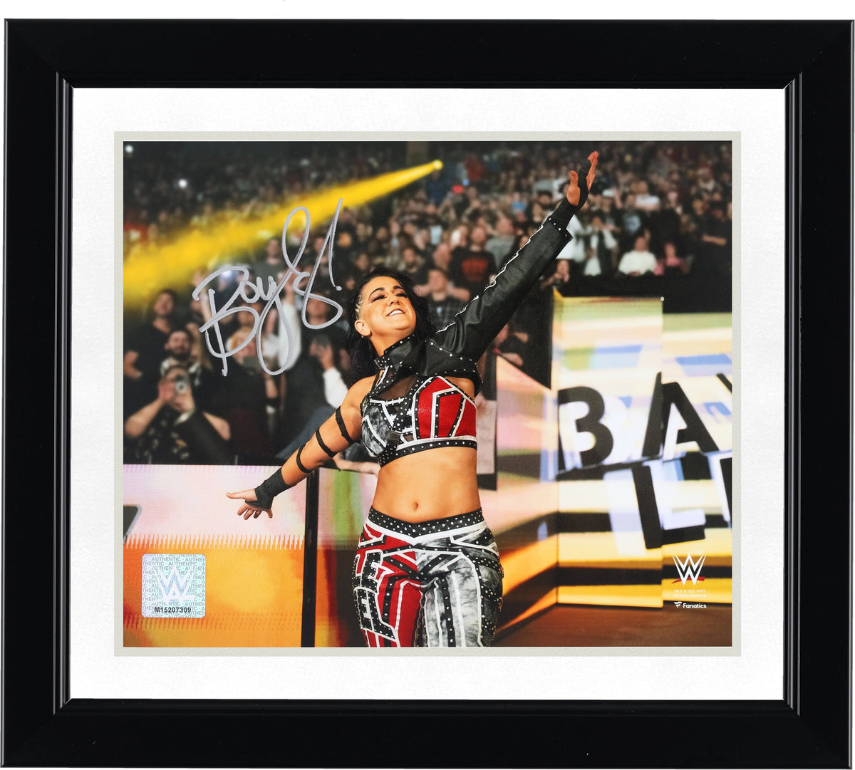 Bayley Signed 8 x 10 Entrance Photo | WWE Authenticated