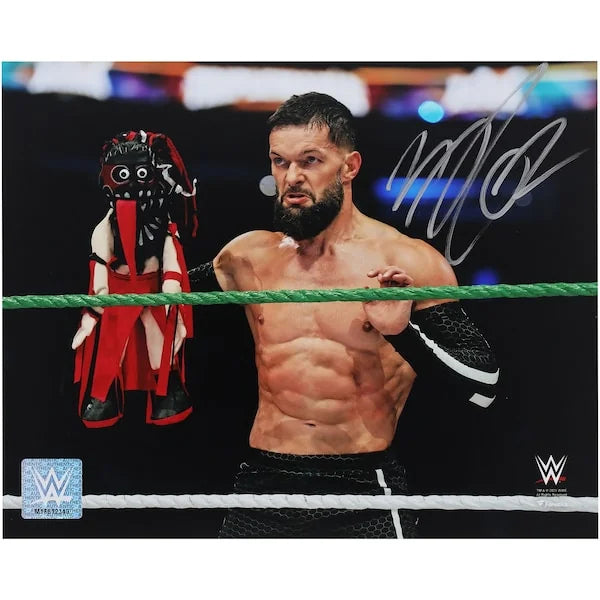 Finn Balor Signed 8 x 10 Photo | AAA Triplemania XXXIII with Demonito