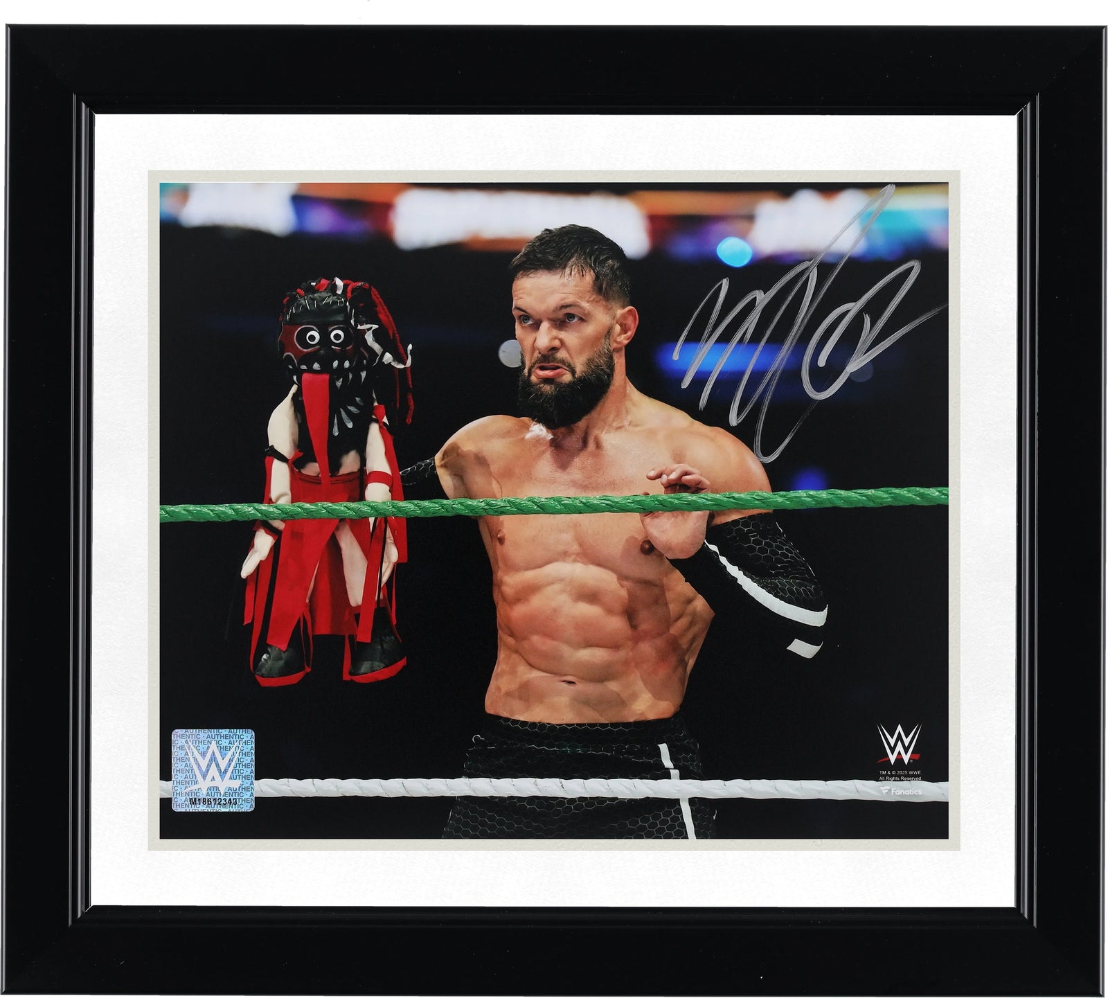 Finn Balor Signed 8 x 10 Photo | AAA Triplemania XXXIII with Demonito