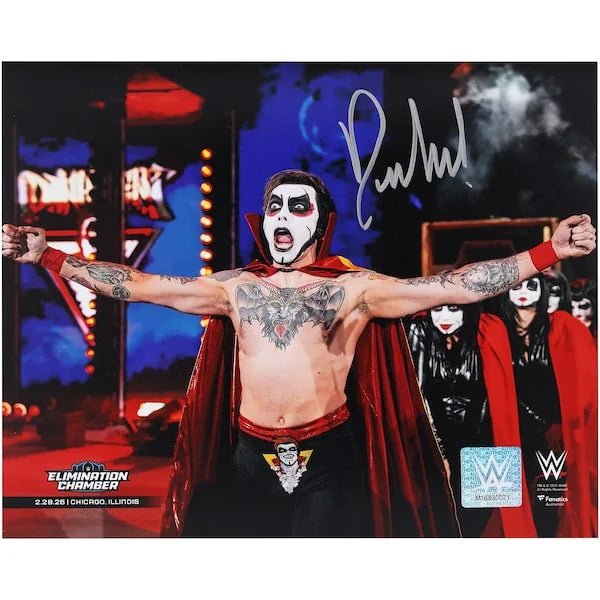 Danhausen Signed 8 x 10 WWE Elimination Chamber Photo | Authenticated