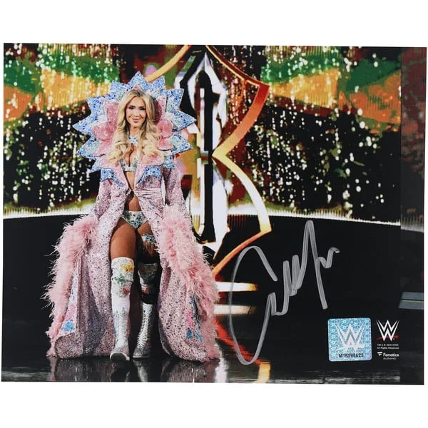 Charlotte Flair Signed 8 x 10 Evolution Entrance Photograph | WWE