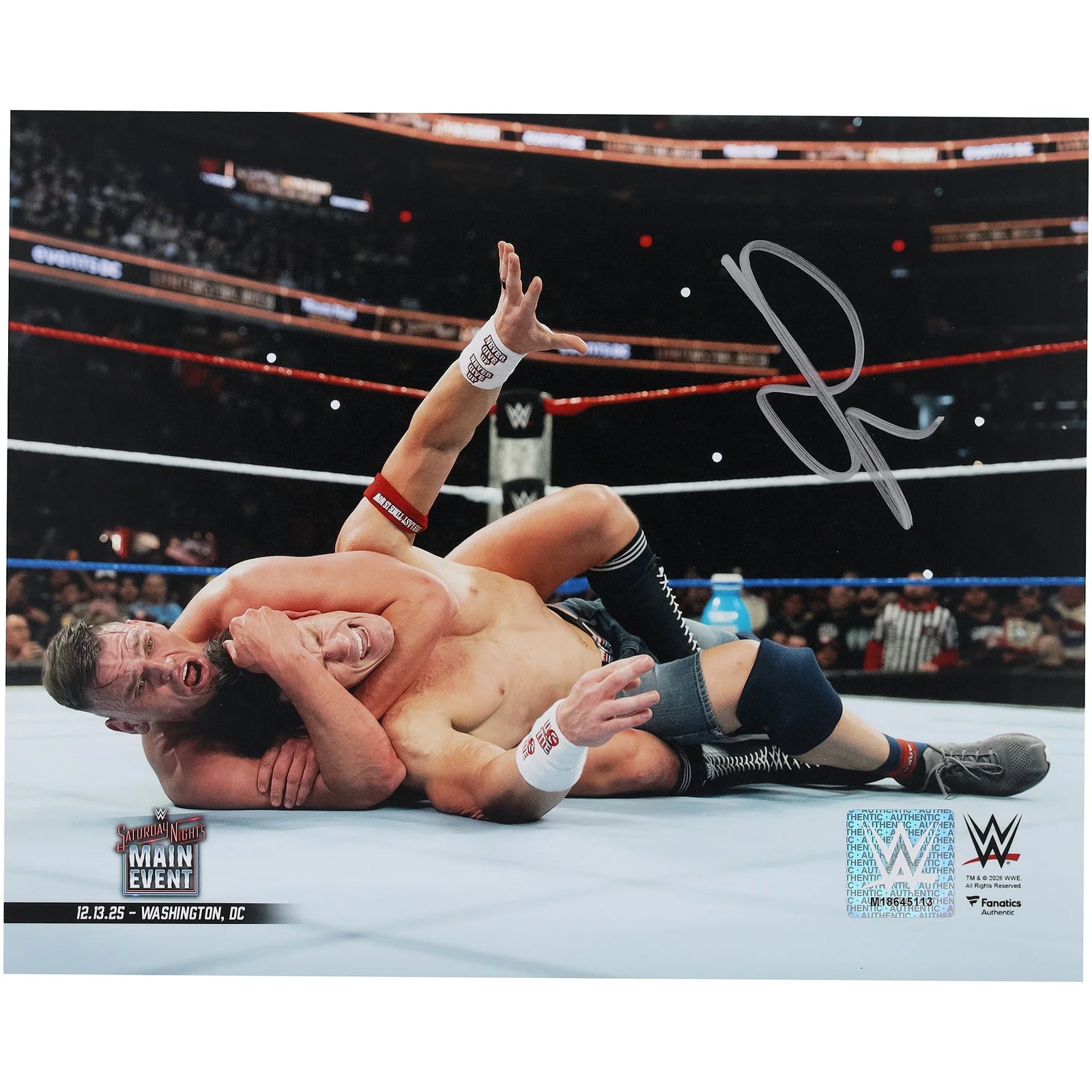 Gunther Signed 8 x 10 WWE Photo | Saturday Night Main Event