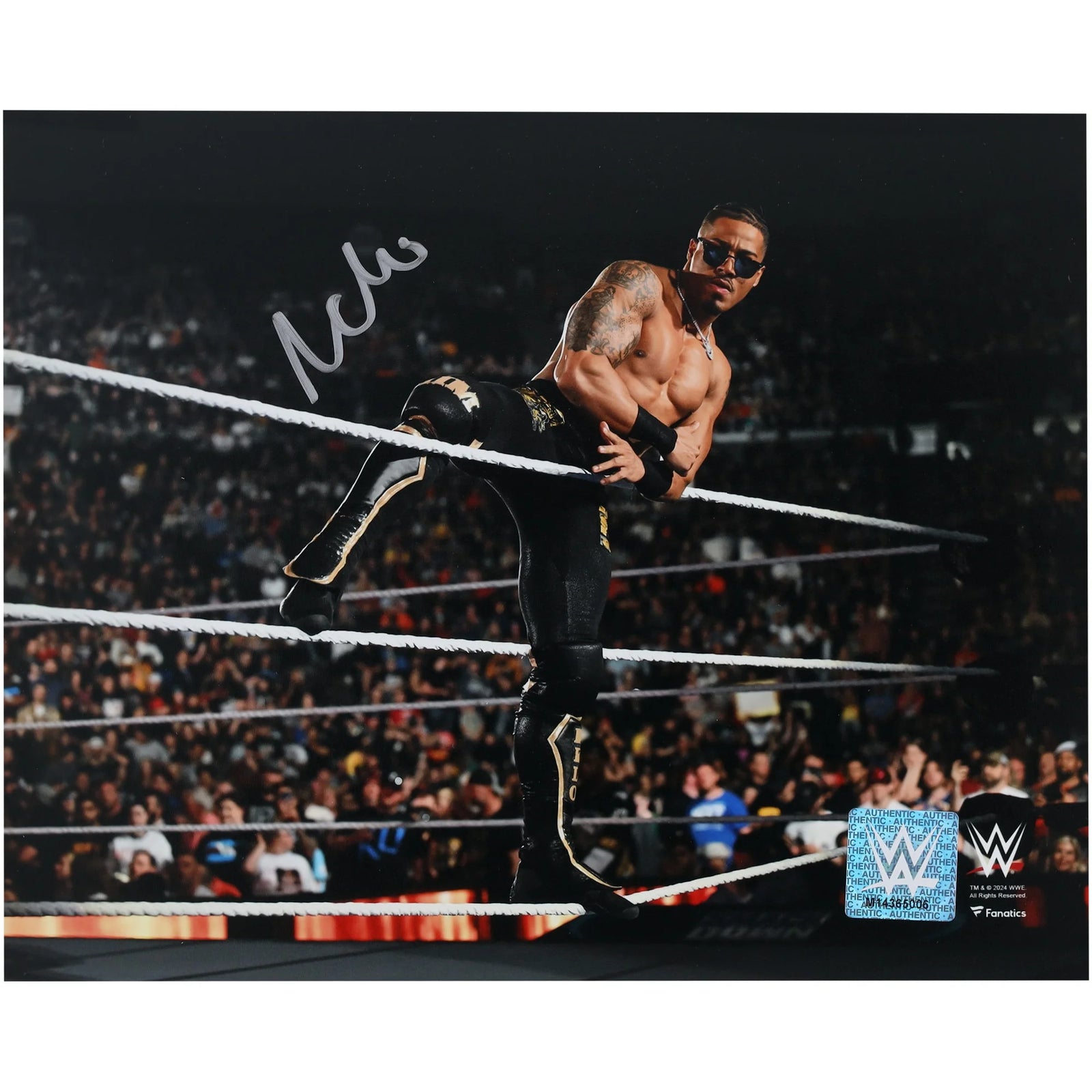 Carmelo Hayes Signed 8 x 10 Photo | WWE Smackdown Debut