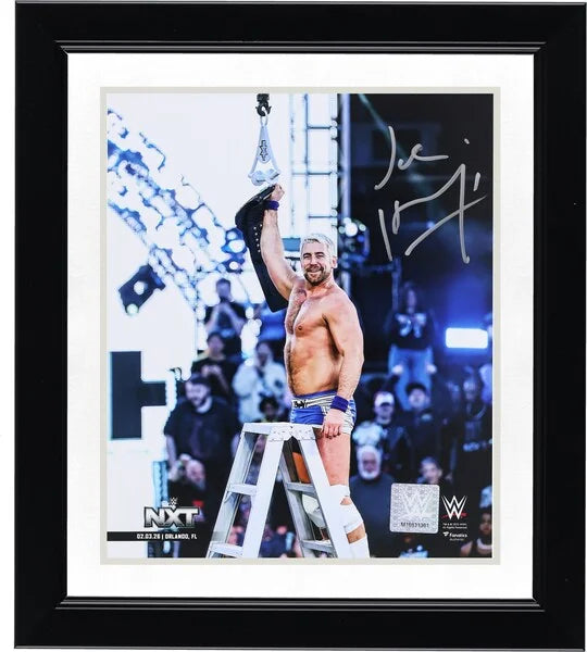 Joe Hendry Signed 8 x 10 Photo | Raising NXT Title