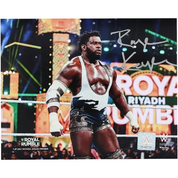 Royce Keys Signed 8 x 10 Photograph | 2026 Royal Rumble WWE Debut