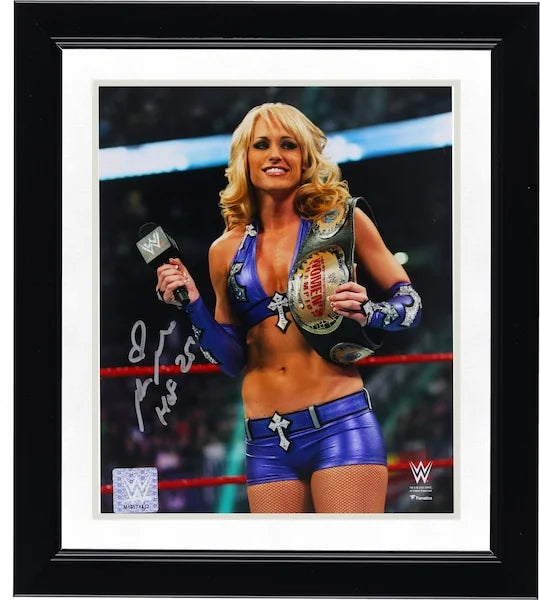 Michelle McCool Signed 8 x 10 WWE Photo | HOF 2025 Inscription