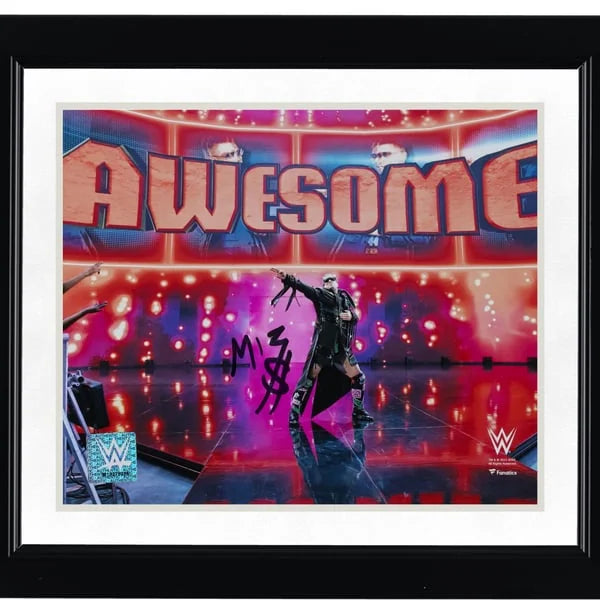 The Miz Signed 8 x 10 Entrance Photograph | WWE Authenticated