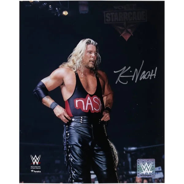 Kevin Nash Signed 8 x 10 Photo | Starrcade 1998 Big Gold Title