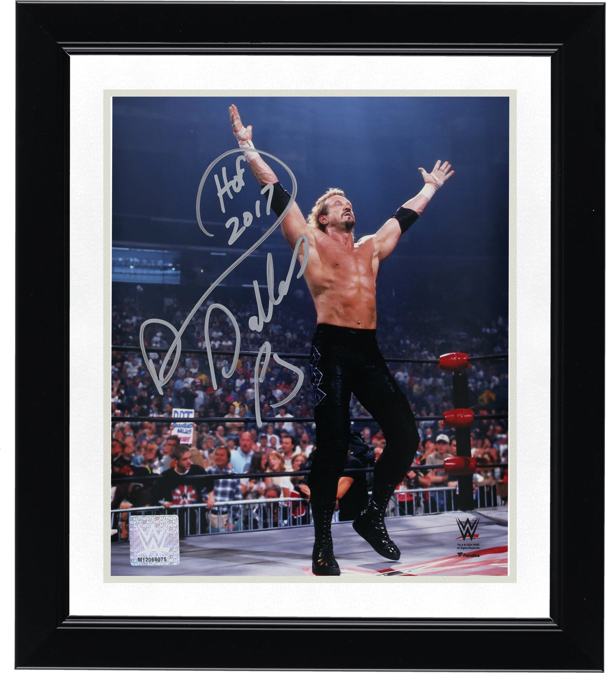 Diamond Dallas Page Signed 8 x 10 In Ring Photo | HOF 2017 Inscription