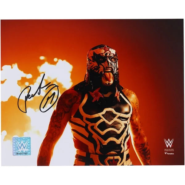 Penta Signed WWE 8 x 10 Fire Entrance Photograph | Authenticated