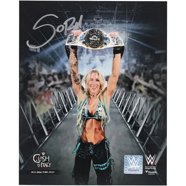 Sol Ruca Signed 8 x 10 Photograph | Women's Intercontinental Title