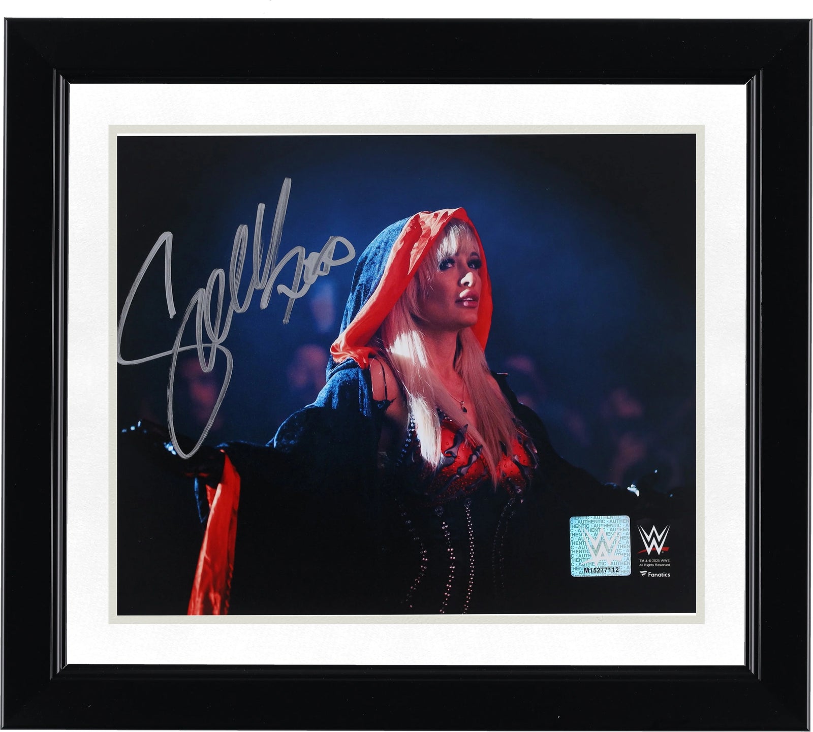 Scarlett Signed 8 x 10 Entrance Photograph | WWE