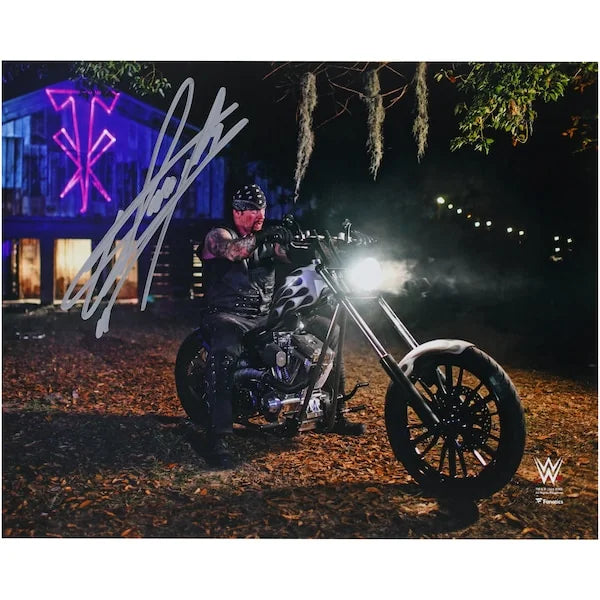 The Undertaker Signed 8 x 10 Photo | WrestleMania 36 Boneyard Match