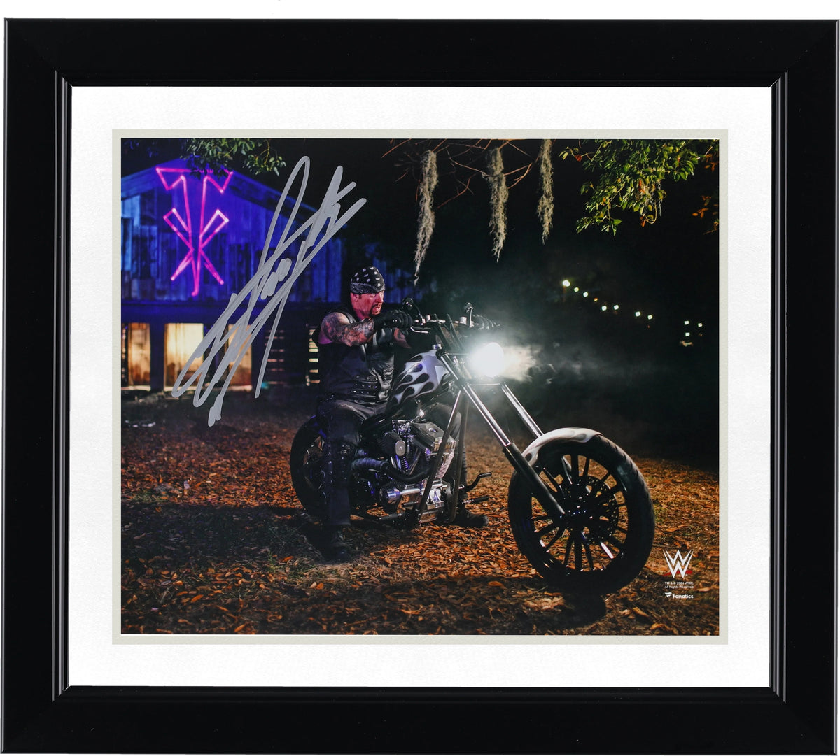 The Undertaker Signed 8 x 10 Photo | WrestleMania 36 Boneyard Match