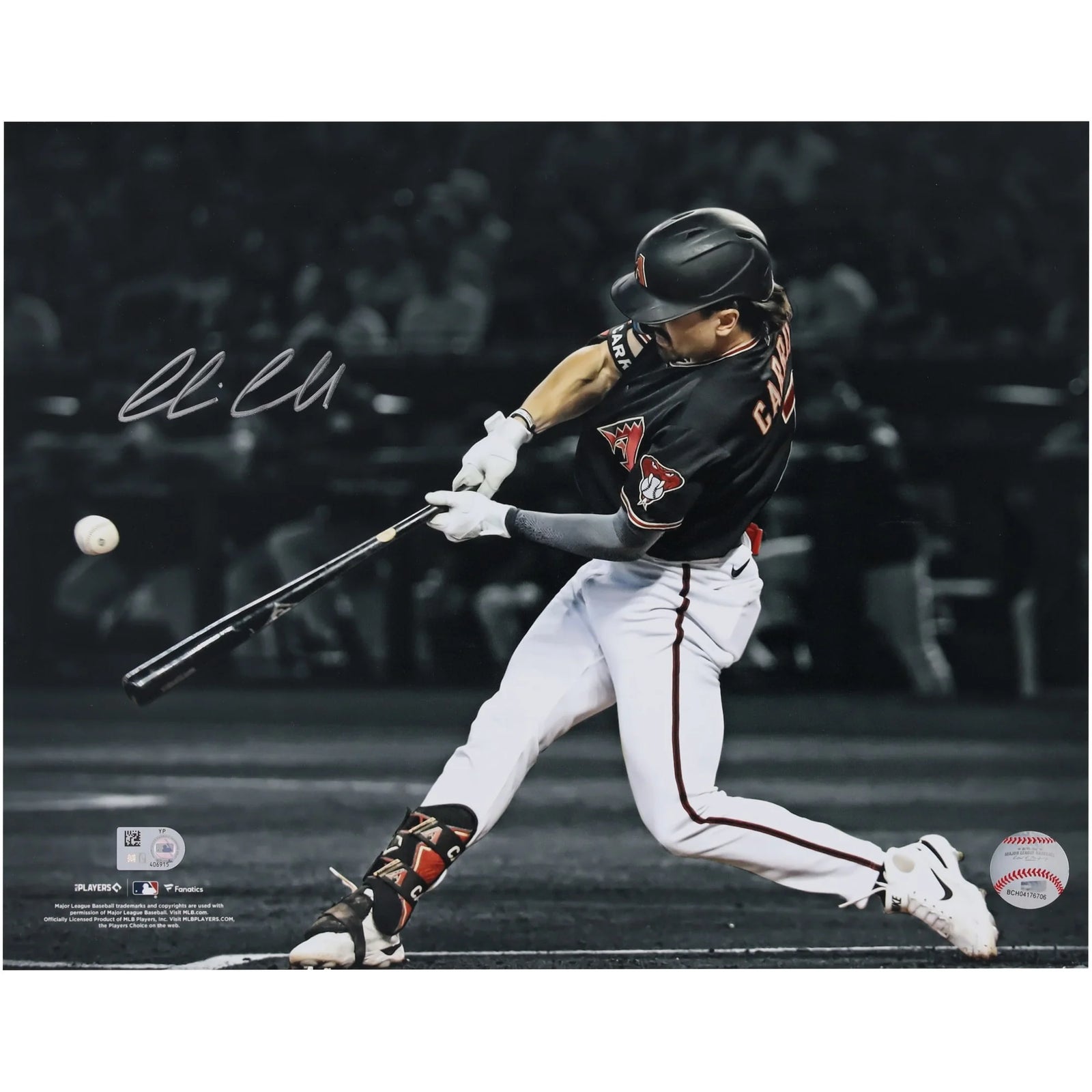 Corbin Carroll Signed 11 x 14 Photo | 2023 NL Rookie of the Year