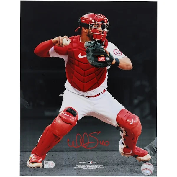 Willson Contreras Signed 11 x 14 Cardinals Photograph | Authenticated