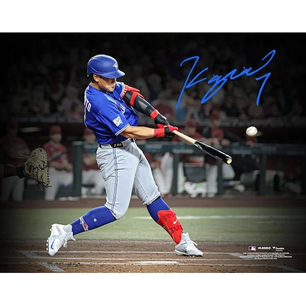 Kazuma Okamoto Signed Blue Jays 11 x 14 Photograph | Authenticated
