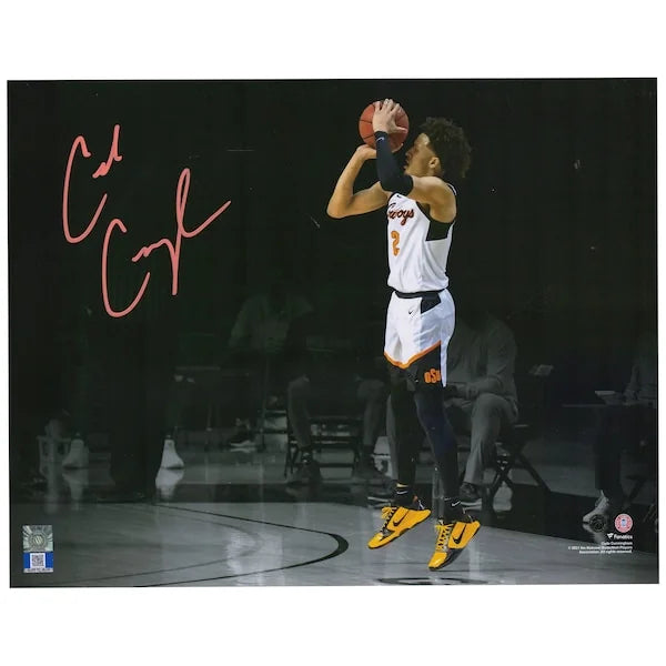 Cade Cunningham Signed Oklahoma State 11 x 14 Photo | Authenticated