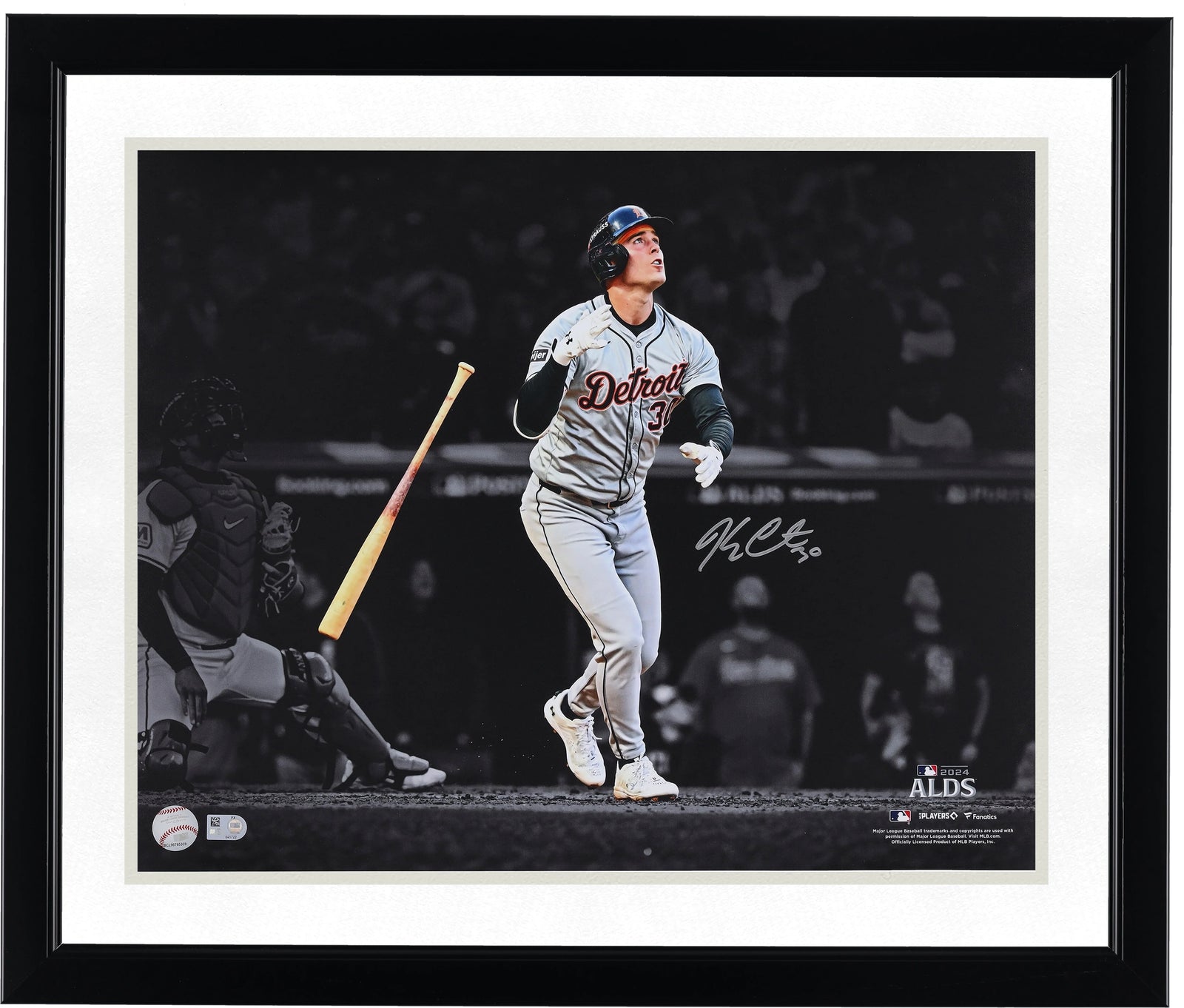Kerry Carpenter Signed 16 x 20 Photo | 2024 ALDS Game-Winner