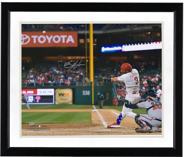 Bryce Harper Signed 16 x 20 Photo | Phillies White Jersey
