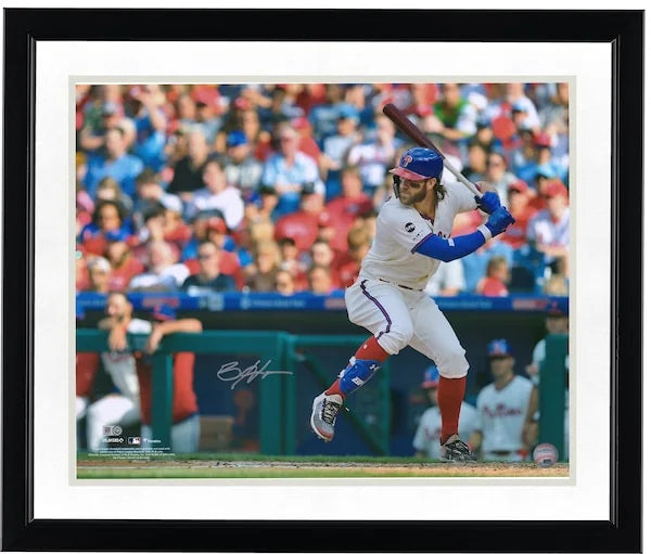 Bryce Harper Signed 16 x 20 Batting Stance Photo | Phillies
