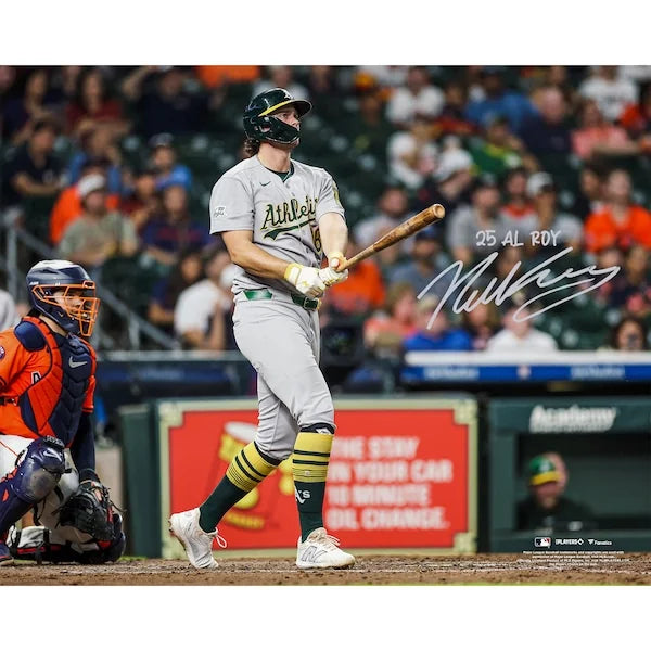 Nick Kurtz Signed Athletics 16 x 20 Photograph | 4-Home Run Game with AL ROY Inscription