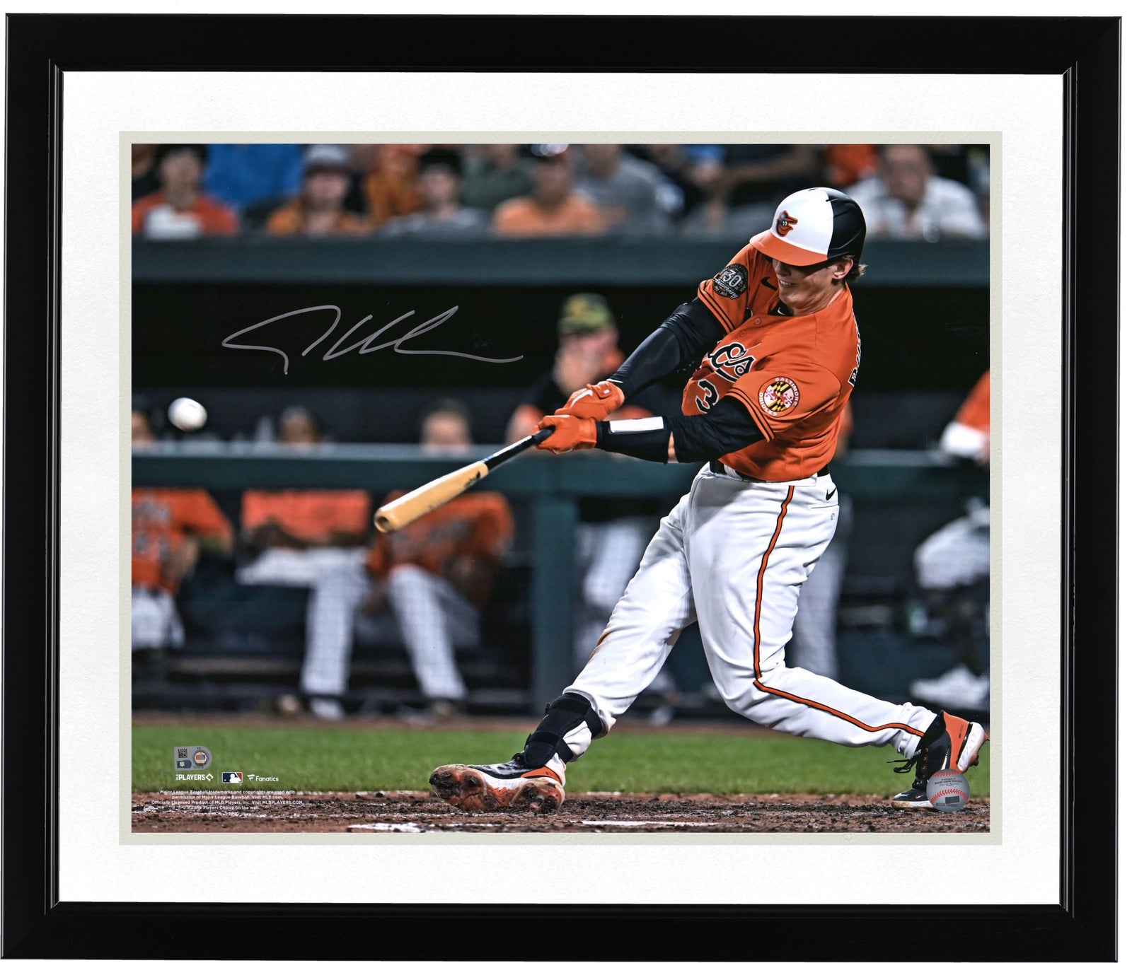 Adley Rutschman Signed 16 x 20 Photograph | Orioles Debut
