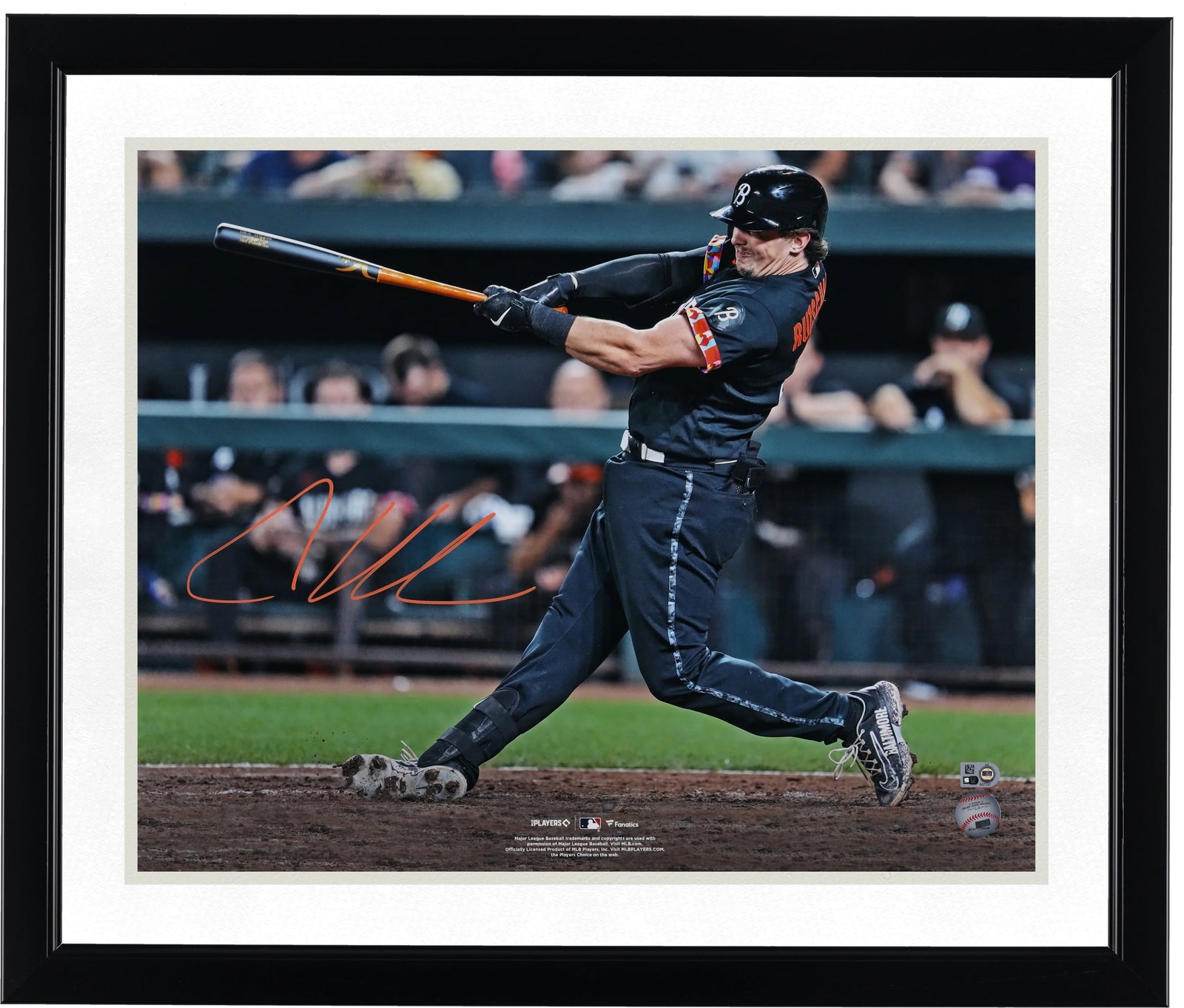 Adley Rutschman Signed 16 x 20 Photo | Baltimore Orioles City Connect