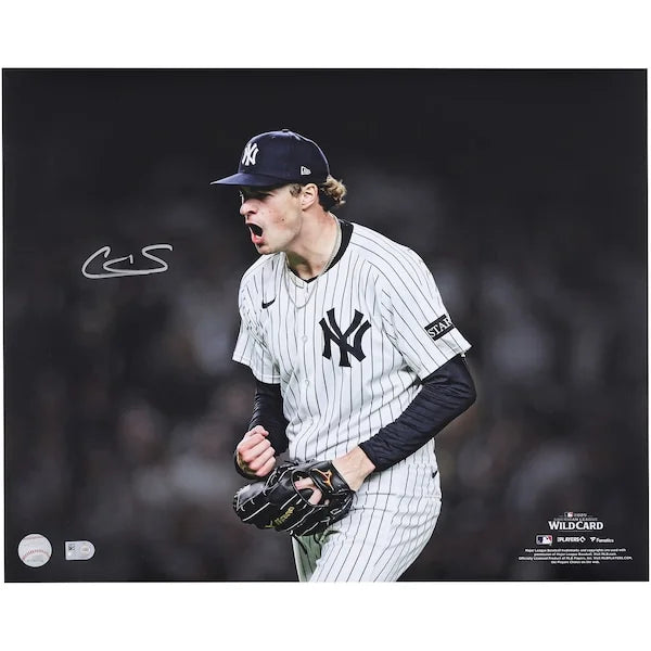 Cam Schlittler Signed 16 x 20 Photo | 2025 Yankees ALWC