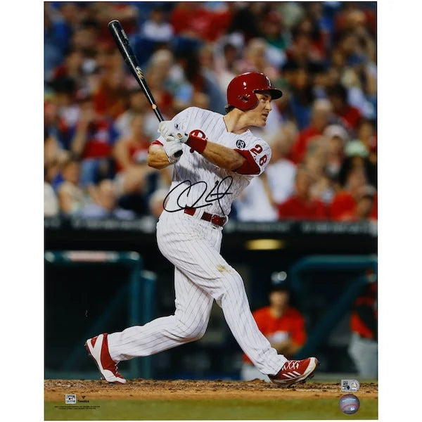 Chase Utley Signed 16 x 20 Photograph | Philadelphia Phillies