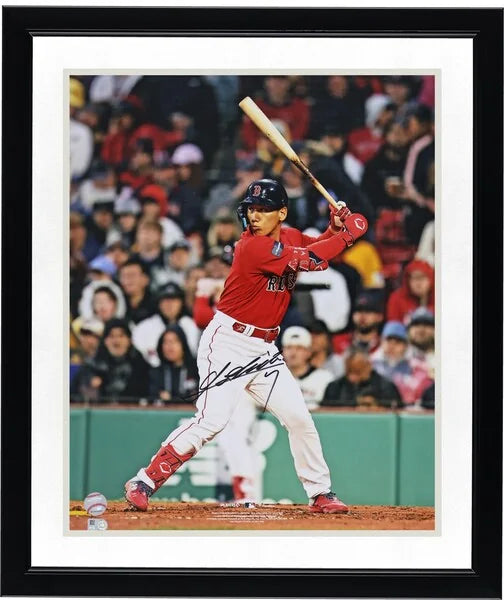 Masataka Yoshida Signed 16 x 20 Photograph | Boston Red Sox
