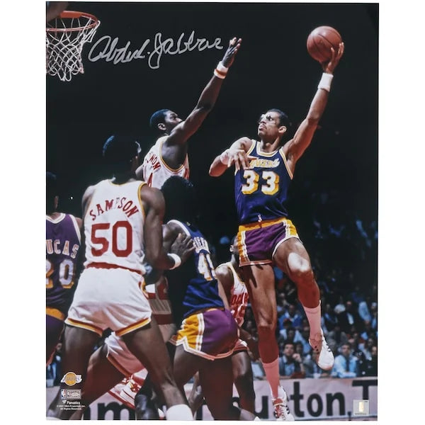 Kareem Abdul-Jabbar Signed 16 x 20 Photo | Lakers Sky Hook