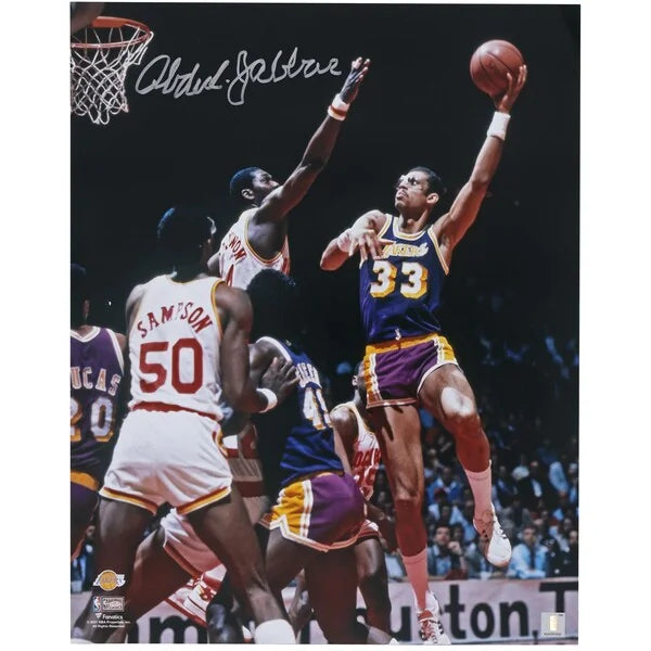 Kareem Abdul-Jabbar Signed 16 x 20 Photo | Lakers Sky Hook