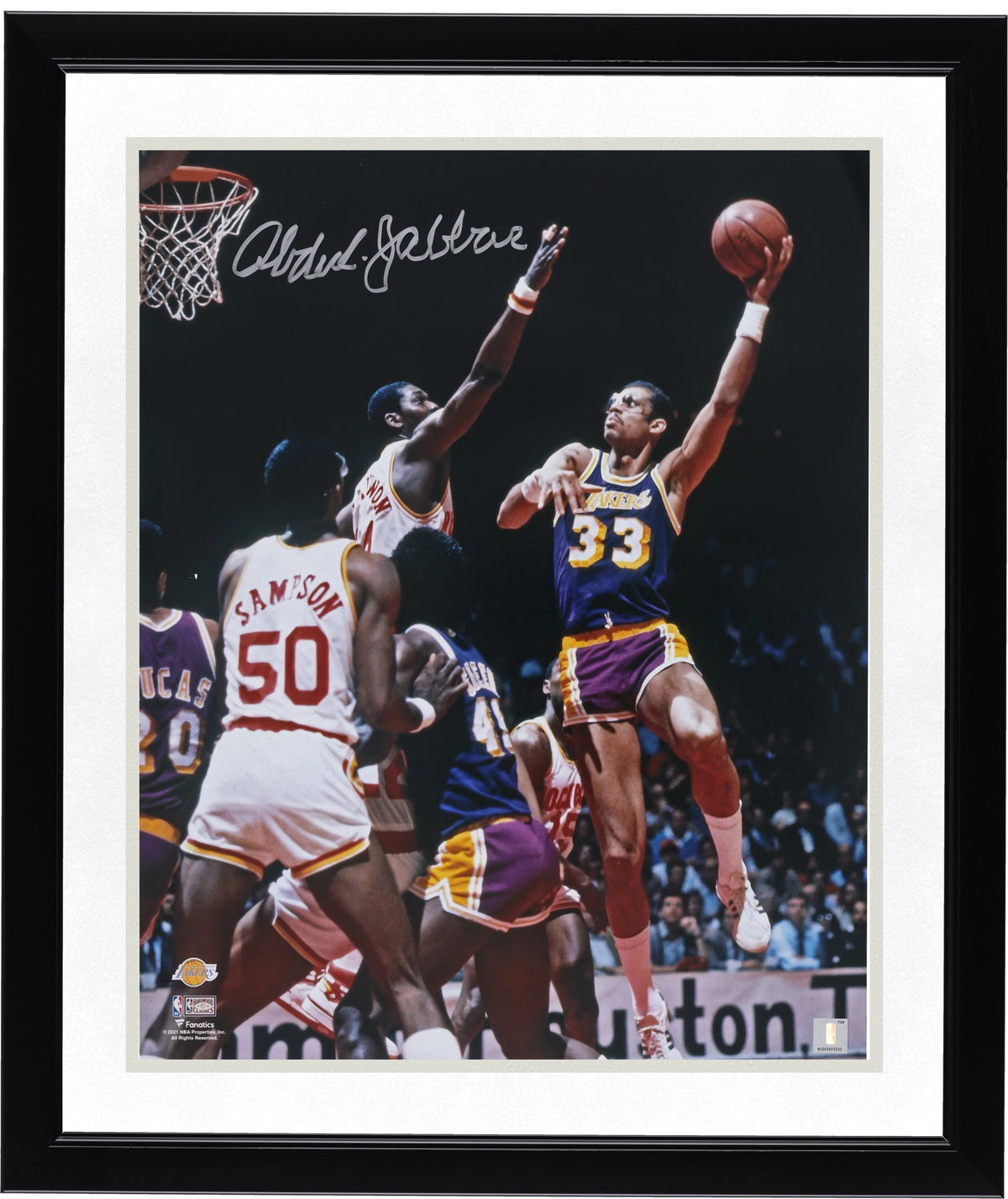 Kareem Abdul-Jabbar Signed 16 x 20 Photo | Lakers Sky Hook