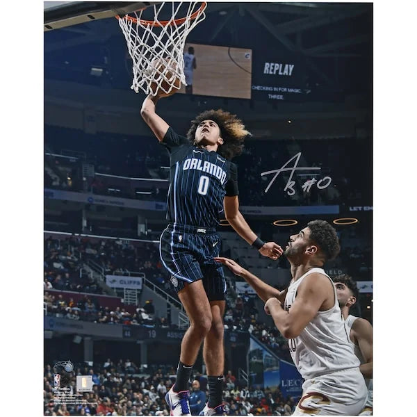 Anthony Black Signed 16 x 20 Dunk Photo | Orlando Magic