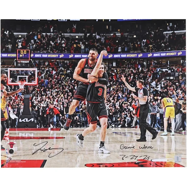 Josh Giddey Signed 16 x 20 Photo | Game Winner vs Lakers