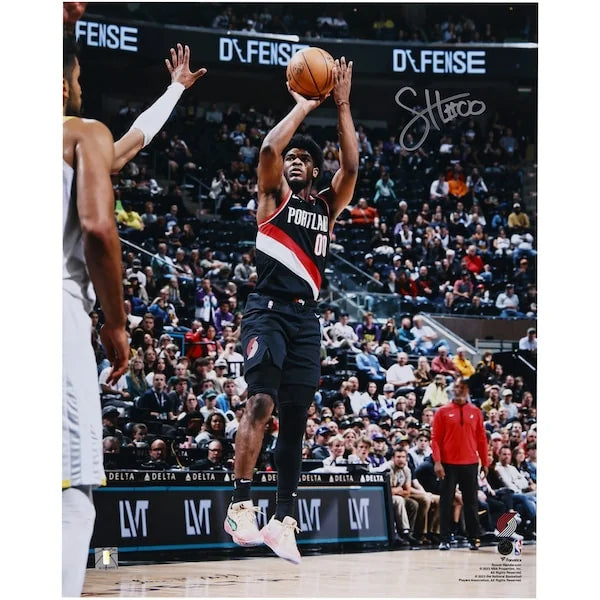 Scoot Henderson Signed 16 x 20 Photograph | Portland Trail Blazers