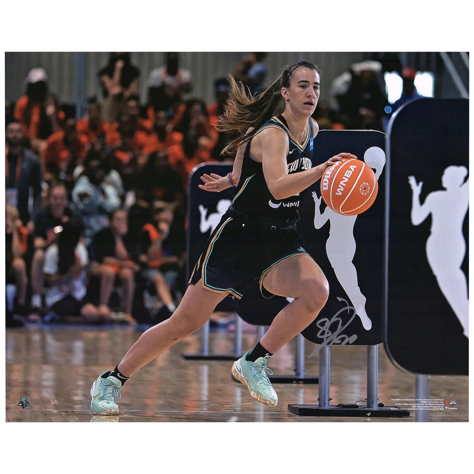 Sabrina Ionescu Signed 16 x 20 All-Star Skill Challenge Photograph | New York Liberty