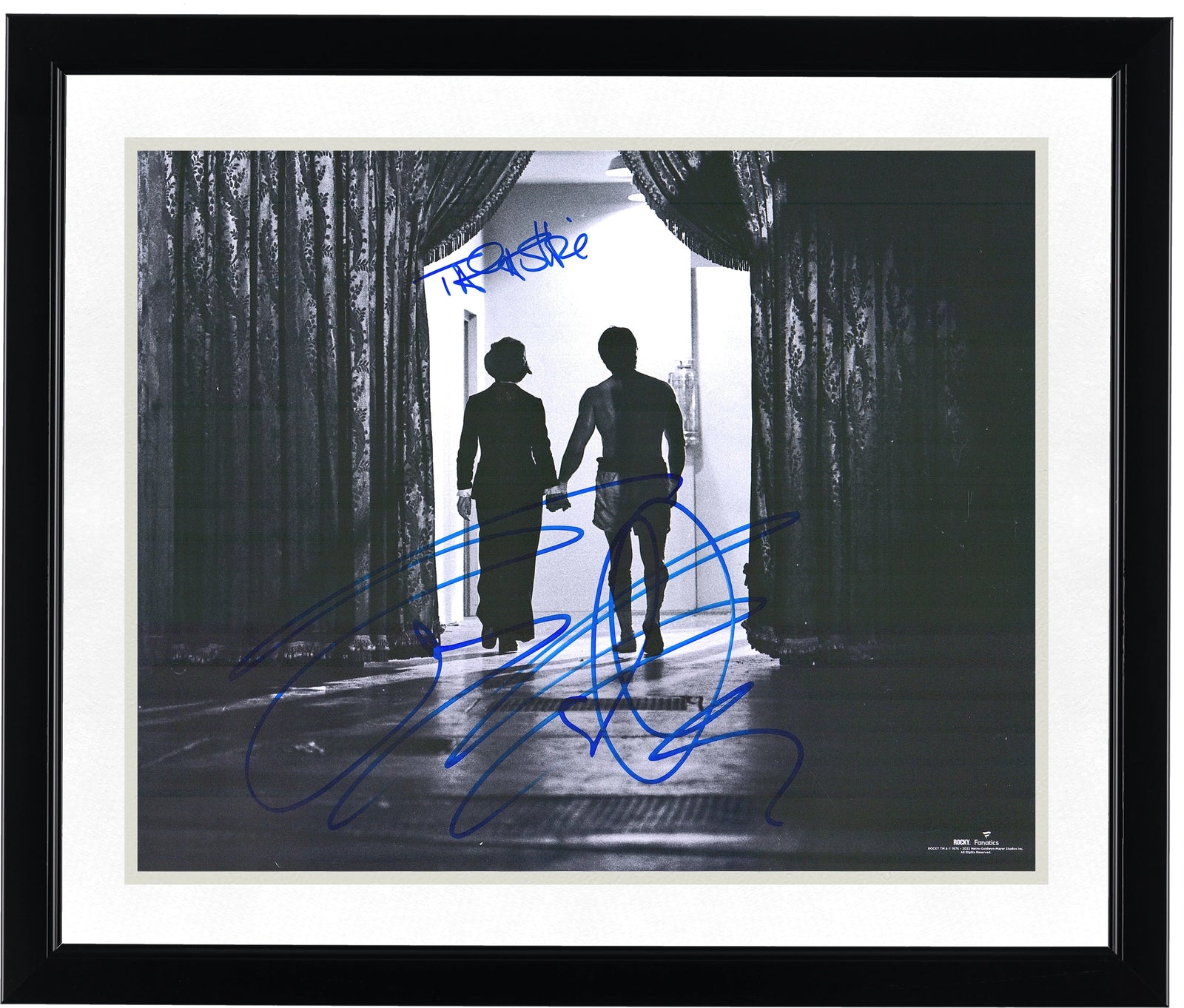 Sylvester Stallone & Talia Shire Signed Rocky 16 x 20 Photo | Dual Autograph